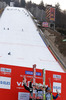 Winner Peter Prevc of Slovenia (M), second placed Jurij Tepes of Slovenia (L) and third placed Stefan Kraft of Austria (R) celebrate their medals won in the 35th race of Viessmann FIS ski jumping World cup season 2014-2015 in Planica, Slovenia. Ski flying competition of Viessmann FIS ski jumping World cup season 2014-2015 was held on Friday, 20th of March 2015 on HS225 ski flying hill in Planica, Slovenia.
