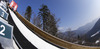 Lauri Asikainen of Finland on inrun during trial round of  the team competition of Viessmann FIS ski jumping World cup season 2014-2015 in Planica, Slovenia. Ski flying team competition of Viessmann FIS ski jumping World cup season 2014-2015 was held on Saturday, 21st of March 2015 on HS225 ski flying hill in Planica, Slovenia.
