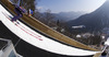 Lauri Asikainen of Finland on inrun during trial round of  the team competition of Viessmann FIS ski jumping World cup season 2014-2015 in Planica, Slovenia. Ski flying team competition of Viessmann FIS ski jumping World cup season 2014-2015 was held on Saturday, 21st of March 2015 on HS225 ski flying hill in Planica, Slovenia.
