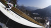 Peter Prevc of Slovenia on inrun during trial round of  the team competition of Viessmann FIS ski jumping World cup season 2014-2015 in Planica, Slovenia. Ski flying team competition of Viessmann FIS ski jumping World cup season 2014-2015 was held on Saturday, 21st of March 2015 on HS225 ski flying hill in Planica, Slovenia.
