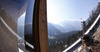 Prejumper soars through the air first round of  the team competition of Viessmann FIS ski jumping World cup season 2014-2015 in Planica, Slovenia. Ski flying team competition of Viessmann FIS ski jumping World cup season 2014-2015 was held on Saturday, 21st of March 2015 on HS225 ski flying hill in Planica, Slovenia.
