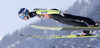 Michael Hayboeck of Austria soars through the air first round of  the team competition of Viessmann FIS ski jumping World cup season 2014-2015 in Planica, Slovenia. Ski flying team competition of Viessmann FIS ski jumping World cup season 2014-2015 was held on Saturday, 21st of March 2015 on HS225 ski flying hill in Planica, Slovenia.
