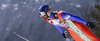 Janne Ahonen of Finland soars through the air first round of  the team competition of Viessmann FIS ski jumping World cup season 2014-2015 in Planica, Slovenia. Ski flying team competition of Viessmann FIS ski jumping World cup season 2014-2015 was held on Saturday, 21st of March 2015 on HS225 ski flying hill in Planica, Slovenia.
