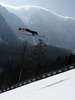 Jurij Tepes of Slovenia soars through the air during first round of  the team competition of Viessmann FIS ski jumping World cup season 2014-2015 in Planica, Slovenia. Ski flying team competition of Viessmann FIS ski jumping World cup season 2014-2015 was held on Saturday, 21st of March 2015 on HS225 ski flying hill in Planica, Slovenia.
