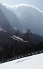  Harri Olli of Finland soars through the air during first round of  the team competition of Viessmann FIS ski jumping World cup season 2014-2015 in Planica, Slovenia. Ski flying team competition of Viessmann FIS ski jumping World cup season 2014-2015 was held on Saturday, 21st of March 2015 on HS225 ski flying hill in Planica, Slovenia.
