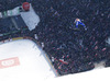 Richard Freitag of Germany takes off during trial round of  the team competition of Viessmann FIS ski jumping World cup season 2014-2015 in Planica, Slovenia. Ski flying team competition of Viessmann FIS ski jumping World cup season 2014-2015 was held on Saturday, 21st of March 2015 on HS225 ski flying hill in Planica, Slovenia.
