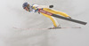 Lauri Asikainen of Finland soars through the air during trial round of  the final competition of Viessmann FIS ski jumping World cup season 2014-2015 in Planica, Slovenia. Final competition of Viessmann FIS ski jumping World cup season 2014-2015 was held on Sunday, 22nd of March 2015 on HS225 ski flying hill in Planica, Slovenia.
