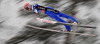 Michael Neumayer of Germany soars through the air during trial round of  the final competition of Viessmann FIS ski jumping World cup season 2014-2015 in Planica, Slovenia. Final competition of Viessmann FIS ski jumping World cup season 2014-2015 was held on Sunday, 22nd of March 2015 on HS225 ski flying hill in Planica, Slovenia.
