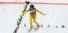 Jarkko Maeaettae of Finland lands during first round of  the final competition of Viessmann FIS ski jumping World cup season 2014-2015 in Planica, Slovenia. Final competition of Viessmann FIS ski jumping World cup season 2014-2015 was held on Sunday, 22nd of March 2015 on HS225 ski flying hill in Planica, Slovenia.
