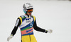 Gregor Deschwanden of Switzerland reacts in outrun of the second round of  the final competition of Viessmann FIS ski jumping World cup season 2014-2015 in Planica, Slovenia. Final competition of Viessmann FIS ski jumping World cup season 2014-2015 was held on Sunday, 22nd of March 2015 on HS225 ski flying hill in Planica, Slovenia.
