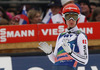 Markus Eisenbichler of Germany reacts in outrun of the second round of  the final competition of Viessmann FIS ski jumping World cup season 2014-2015 in Planica, Slovenia. Final competition of Viessmann FIS ski jumping World cup season 2014-2015 was held on Sunday, 22nd of March 2015 on HS225 ski flying hill in Planica, Slovenia.
