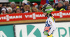 Overall World cup second placed and overall ski flying World cup winner Peter Prevc of Slovenia reacts in outrun of the second round of  the final competition of Viessmann FIS ski jumping World cup season 2014-2015 in Planica, Slovenia. Final competition of Viessmann FIS ski jumping World cup season 2014-2015 was held on Sunday, 22nd of March 2015 on HS225 ski flying hill in Planica, Slovenia.
