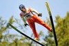 Janne Ahonen of Finland during the mens Large Hill Individual of FIS Ski Jumping Summer Grand Prix at the Adam Malysz Arena in Wisla, Poland on 2015/08/01.
