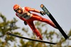 Richard Freitag of Germany during the mens Large Hill Individual of FIS Ski Jumping Summer Grand Prix at the Adam Malysz Arena in Wisla, Poland on 2015/08/01.
