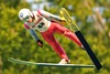 Kamil Stoch of Poland during the mens Large Hill Individual of FIS Ski Jumping Summer Grand Prix at the Adam Malysz Arena in Wisla, Poland on 2015/08/01.
