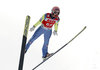 Stefan Kraft during the mens FIS Skijumping World Cup at the Vogtland Arena in Klingenthal, Germany on 2015/11/22.
