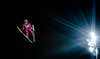 Simon Ammann of Switzerland during Mens Skijumping Competition of FIS Skijumping World Cup at the Lysgards Hill, Lillehammer, Norway on 2015/12/05.
