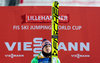 Winner Severin Freund of Germany during Mens Skijumping Competition of FIS Skijumping World Cup at the Lysgards Hill, Lillehammer, Norway on 2015/12/05.
