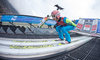 Stefan Kraft of Austria during his Trial Jump for the Four Hills Tournament of FIS Ski Jumping World Cup at the Olympiaschanze, Garmisch Partenkirchen, Germany on 2016/01/01.
