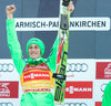 1st placed Peter Prevc of Slovenia during Award ceremony of Four Hills Tournament of FIS Ski Jumping World Cup at the Olympiaschanze, Garmisch Partenkirchen, Germany on 2016/01/01.
