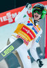 // reacts after his Competition Jump of Four Hills Tournament of FIS Ski Jumping World Cup at the Bergisel Schanze, Innsbruck, Austria on 2016/01/03.
