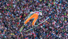 Domen Prevc (SLO) // Domen Prevc of Slovenia during his Competition Jump of Four Hills Tournament of FIS Ski Jumping World Cup at the Bergisel Schanze, Innsbruck, Austria on 2016/01/03.
