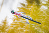 Anze Lanisek of Slovenia during his 1st Round Jump of FIS Ski Flying World Championships at the Kulm, Bad Mitterndorf, Austria on 2016/01/15.
