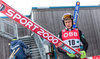 Ville Larinto of Finland during his Trial Jump of FIS Ski Flying World Championships at the Kulm in Bad Mitterndorf, Austria on 2016/01/15.
