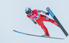 Anders Fannemel of Norway during his 2nd Round Jump of FIS Ski Flying World Championships at the Kulm in Bad Mitterndorf, Austria on 2016/01/15.
