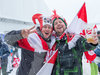 Fans during the FIS Ski Flying World Championships at the Kulm, Bad Mitterndorf, Austria on 2016/01/16.
