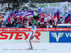 Peter Prevc of Slovenia during his 3rd Round Jump of FIS Ski Flying World Championships at the Kulm, Bad Mitterndorf, Austria on 2016/01/16.
