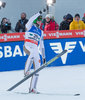 Peter Prevc of Slovenia during his 3rd Round Jump of FIS Ski Flying World Championships at the Kulm, Bad Mitterndorf, Austria on 2016/01/16.
