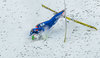 Crash of Johann Andre Forfang of Norway during his 3rd Round Jump of FIS Ski Flying World Championships at the Kulm Kulm in Bad Mitterndorf, Austria on 2016/01/16.
