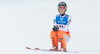 Jurij Tepes of Slovenia reacts after his Final Jump of FIS Ski Flying World Championships at the Kulm in Bad Mitterndorf, Austria on 2016/01/16.
