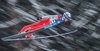 Anders Fannemel of Norway during the Trial Jump of FIS Ski Flying World Championships at the Kulm in Bad Mitterndorf, Austria on 2016/01/17.
