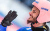 Manuel Fettner of Austria during the 1st Round Team Competition Jump of FIS Ski Flying World Championships at the Kulm in Bad Mitterndorf, Austria on 2016/01/17.
