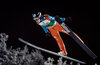 Gabriel Karlen of Switzerland during Qualification for the Mens FIS Skijumping World Cup of the Nordic Opening at the Nordic Arena in Ruka, Finland on 2016/11/24.
