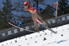 Laura Asikainen of Finland during ski flying team competition of the FIS ski jumping World cup in Planica, Slovenia. Ski flying team competition of FIS Ski jumping World cup in Planica, Slovenia, was held on Saturday, 25th of March 2017.
