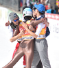 Kamil Stoch of Poland celebrates with his teammates during ski flying team competition of the FIS ski jumping World cup in Planica, Slovenia. Ski flying team competition of FIS Ski jumping World cup in Planica, Slovenia, was held on Saturday, 25th of March 2017.
