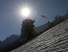 Daniel Tschofenig of Austria during race of the FIS ski jumping World cup in Planica, Slovenia. FIS ski jumping World cup in Planica, Slovenia, was held on Friday, 25th of March 2022.