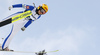 Minja Korhonen of Finland soars through the air during women nordic combined race of FIS Nordic skiing World Championships 2023 in Planica, Slovenia. women nordic combined race  of FIS Nordic skiing World Championships 2023 were held in Planica Nordic Center in Planica, Slovenia, on Friday, 24th of February 2023.