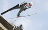 Annika Malacinski of USA soars through the air during women nordic combined race of FIS Nordic skiing World Championships 2023 in Planica, Slovenia. women nordic combined race  of FIS Nordic skiing World Championships 2023 were held in Planica Nordic Center in Planica, Slovenia, on Friday, 24th of February 2023.