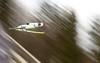 Marte Leinan Lund of Norway soars through the air during women nordic combined race of FIS Nordic skiing World Championships 2023 in Planica, Slovenia. women nordic combined race  of FIS Nordic skiing World Championships 2023 were held in Planica Nordic Center in Planica, Slovenia, on Friday, 24th of February 2023.