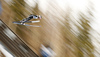 Svenja Wuerth of Germany soars through the air during women nordic combined race of FIS Nordic skiing World Championships 2023 in Planica, Slovenia. women nordic combined race  of FIS Nordic skiing World Championships 2023 were held in Planica Nordic Center in Planica, Slovenia, on Friday, 24th of February 2023.