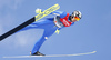 Ondrej Pazout of Czech soars through the air during men nordic combined race of FIS Nordic skiing World Championships 2023 in Planica, Slovenia. Men nordic combined race of FIS Nordic skiing World Championships 2023 was held in Planica Nordic Center in Planica, Slovenia, on Saturday, 25th of February 2023.