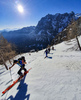 Ski touring to Stenar and mountains around Slovenias highest mountain Triglav.