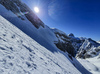 Ski touring to Stenar and mountains around Slovenias highest mountain Triglav.