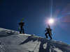 Ski touring to Stenar and mountains around Slovenias highest mountain Triglav.