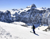 Ski touring to Stenar and mountains around Slovenias highest mountain Triglav.