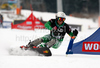 Patrick Bussler of Germany during parallel giant slalom of FIS Snowbord World Cup in Kreischberg, Austria. Parallel giant slalom of FIS Snowbord World Cupwas held in Kreischberg, Austria, on 6th of January 2010.
